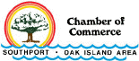 Oak Island Chamber of Commerce Button